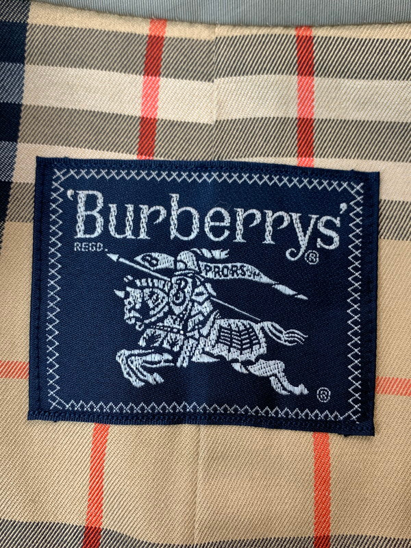 【現状渡し品】【メンズ】 Burberrys バーバリーズ 83-902-41 TRENCH COAT トレンチコート アウター 141-260402-KS-01-min サイズ：不明 カラー：オリーブ系 万代Net店