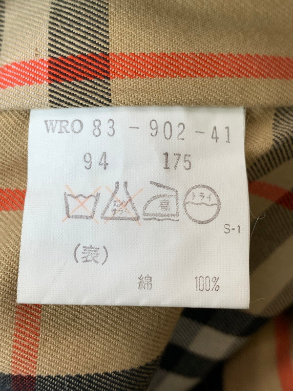 【現状渡し品】【メンズ】 Burberrys バーバリーズ 83-902-41 TRENCH COAT トレンチコート アウター 141-260402-KS-01-min サイズ：不明 カラー：オリーブ系 万代Net店
