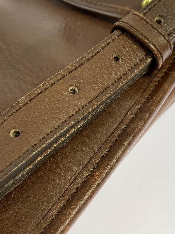 【現状渡し品】【レディース】 OLD COACH オールド コーチ LEATHER BACKPACK レザーバックパック 180-260402-zi-22-min カラー：ブラウン 万代Net店