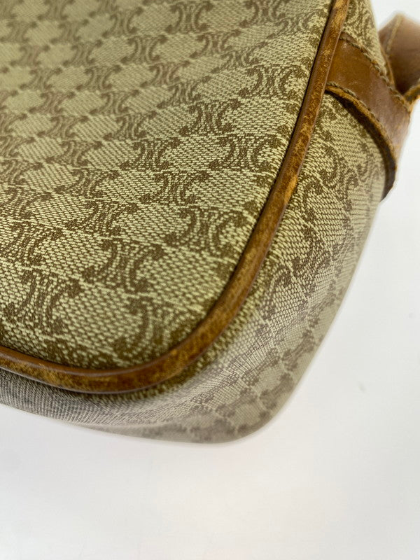 【現状渡し品】【レディース】 CELINE セリーヌ マカダム柄ショルダーバッグ 180-260402-zi-23-min 万代Net店