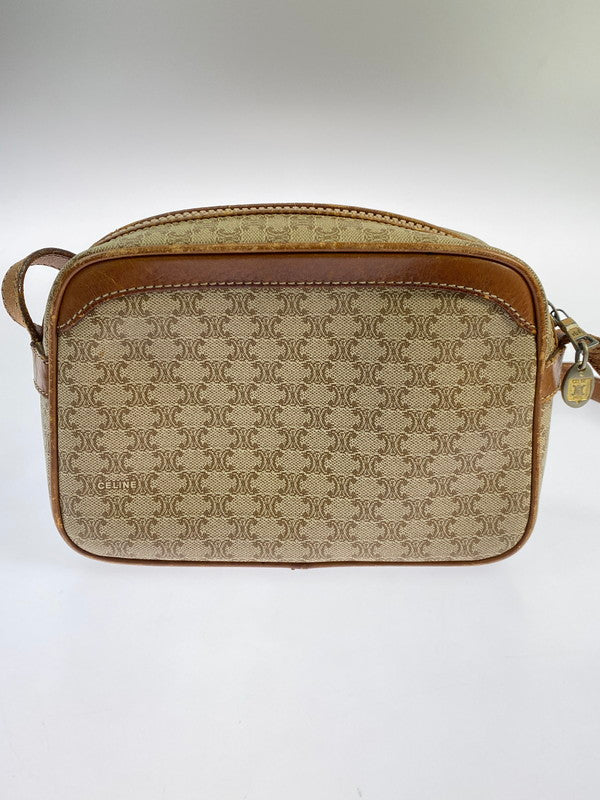 【現状渡し品】【レディース】 CELINE セリーヌ マカダム柄ショルダーバッグ 180-260402-zi-23-min 万代Net店