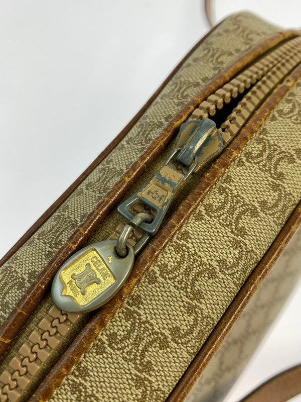 【現状渡し品】【レディース】 CELINE セリーヌ マカダム柄ショルダーバッグ 180-260402-zi-23-min 万代Net店