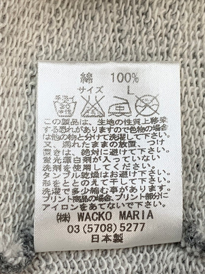 【中古品】【メンズ】 WACKO MARIA ワコマリア LS HOODIE エルエス フーディー メンズ パーカー 142-260630-hu-03-min サイズ：L カラー：グレー 万代Net店