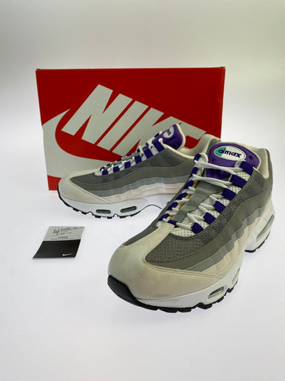 【中古品】【メンズ】 NIKE ナイキ HJ5996-100 WMNS AIR MAX 95 BIG BUBBLE 160-260402-KS-10-min サイズ：29cm カラー：WHITE/COURT PURPLE 万代Net店