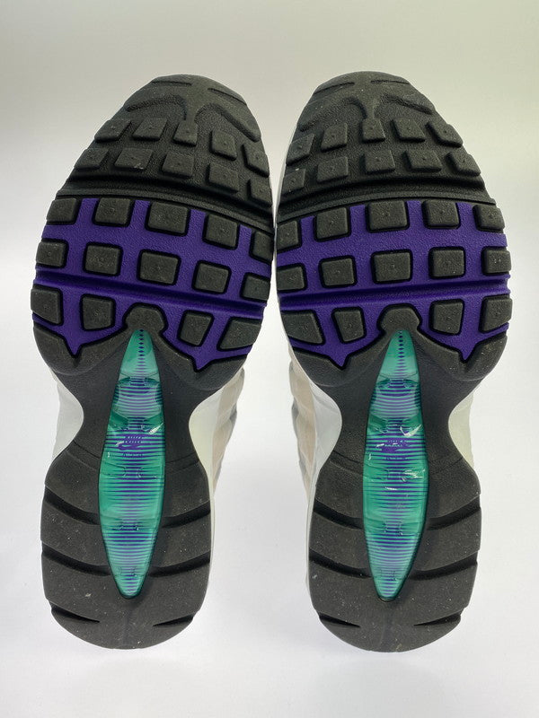 【中古品】【メンズ】 NIKE ナイキ HJ5996-100 WMNS AIR MAX 95 BIG BUBBLE 160-260402-KS-10-min サイズ：29cm カラー：WHITE/COURT PURPLE 万代Net店