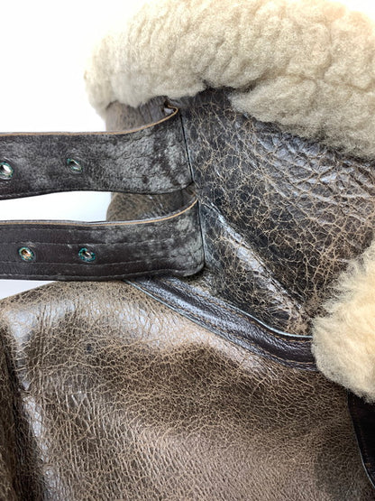 【現状渡し品】【メンズ】 AVIREX アヴィレックス AC-17755 TYPE B-3 FLIGHT JACKET フライトジャケット アウター 145-260402-zi-07-min サイズ：38 カラー：ブラウン 万代Net店