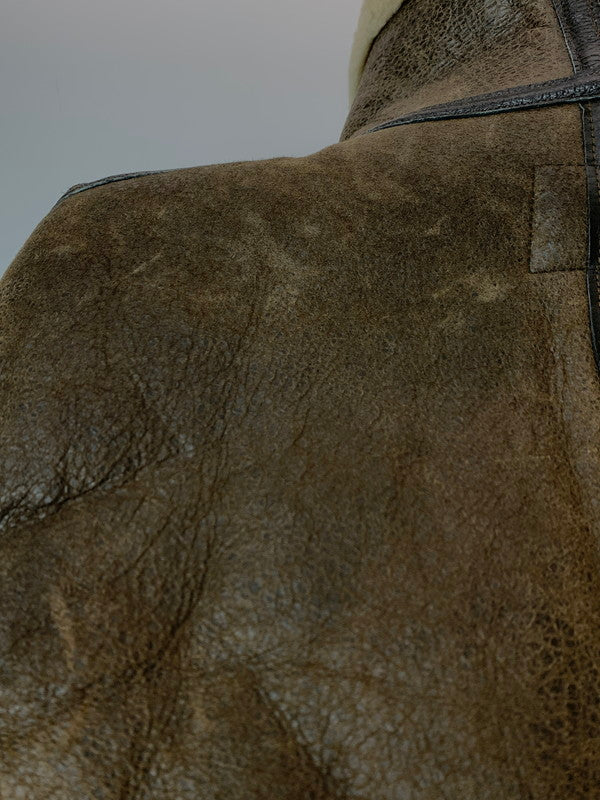 【現状渡し品】【メンズ】 AVIREX アヴィレックス AC-17755 TYPE B-3 FLIGHT JACKET フライトジャケット アウター 145-260402-zi-07-min サイズ：38 カラー：ブラウン 万代Net店
