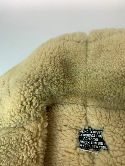 【現状渡し品】【メンズ】 AVIREX アヴィレックス AC-17755 TYPE B-3 FLIGHT JACKET フライトジャケット アウター 145-260402-zi-07-min サイズ：38 カラー：ブラウン 万代Net店
