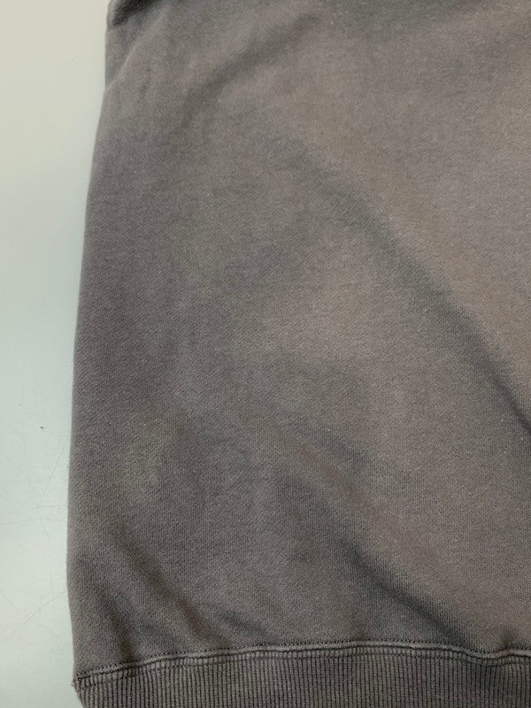 【中古品】【メンズ】 NEIGHBORHOOD ネイバーフッド 22AW LOGO SWEAT 222QTNH-CSM01 ロゴ スウェット 長袖トップス 142-260403-em-08-min サイズ：S カラー：チャコール 万代Net店