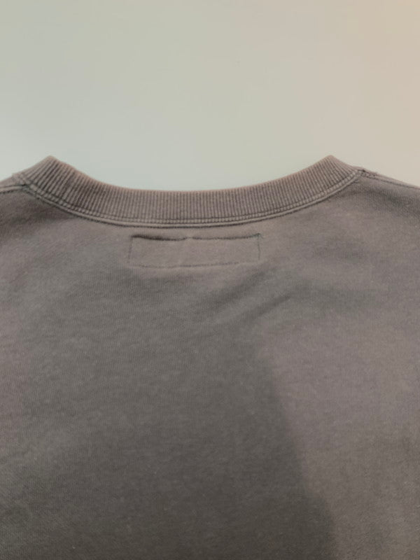 【中古品】【メンズ】 NEIGHBORHOOD ネイバーフッド 22AW LOGO SWEAT 222QTNH-CSM01 ロゴ スウェット 長袖トップス 142-260403-em-08-min サイズ：S カラー：チャコール 万代Net店
