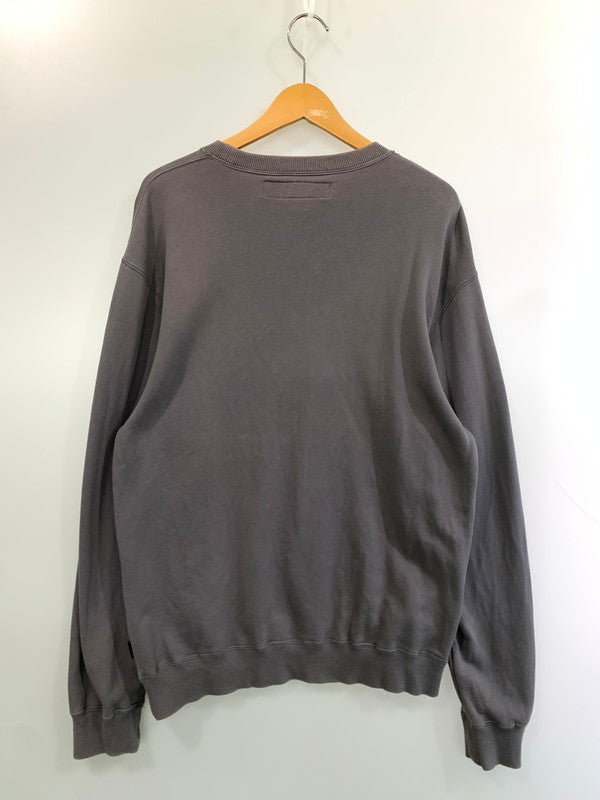 【中古品】【メンズ】 NEIGHBORHOOD ネイバーフッド 22AW LOGO SWEAT 222QTNH-CSM01 ロゴ スウェット 長袖トップス 142-260403-em-08-min サイズ：S カラー：チャコール 万代Net店