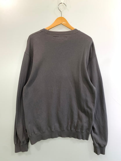 【中古品】【メンズ】 NEIGHBORHOOD ネイバーフッド 22AW LOGO SWEAT 222QTNH-CSM01 ロゴ スウェット 長袖トップス 142-260403-em-08-min サイズ：S カラー：チャコール 万代Net店