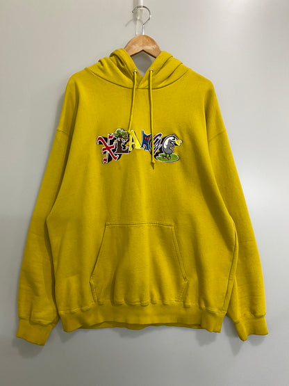 【中古品】【メンズ】 XLARGE エクストララージ PERSONALS HOODED SWEATSHIRT”MUSTAR?” 101244012004 スウェットシャツ メンズ 142-260630-hu-18-min サイズ：XL カラー：マスタード 万代Net店