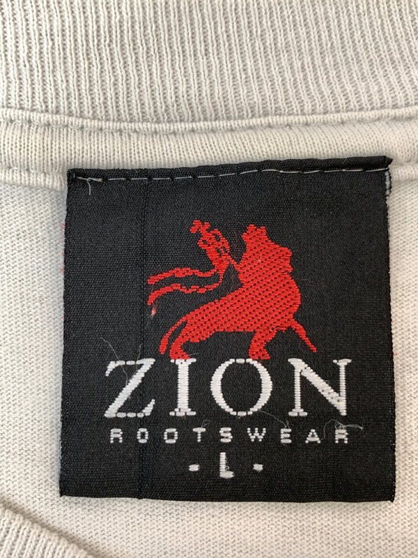 【中古品】【メンズ】 ZION ザイオン BOB MARLEY PRINT TEE 半袖Tシャツ ショートスリーブ 146-260719-AS-56-min サイズ：L カラー：グレー 万代Net店