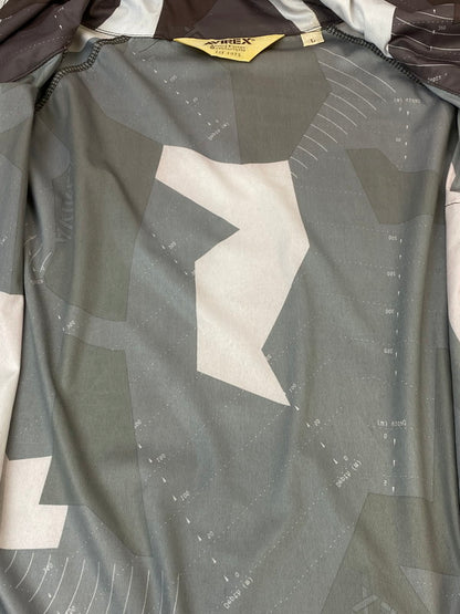 【中古品】【メンズ】 AVIREX アヴィレックス SEASONAL CAMO HOODED JACKET シーズナル カモ フーデッド ジャケット 6192126 メンズ アウター 145-260704-hu-52-min サイズ：L カラー：ブラウン 万代Net店
