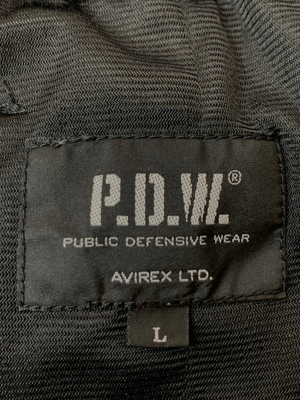 【中古品】【メンズ】 AVIREX アヴィレックス P.D.W.NYLON PANTS 6696007 ナイロンパンツ ボトムス 156-260706-yn-13-min サイズ：L カラー：ブラック 万代Net店