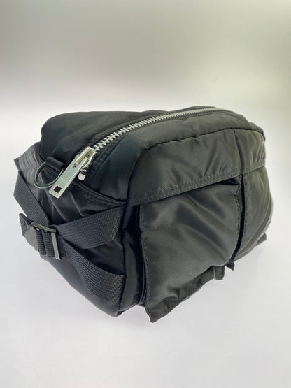 【中古品】【メンズ/レディース】 PORTER ポーター TANKER WAIST BAG 622-78302 タンカー ウエストバッグ ボディバッグ カバン 188-260403-em-43-min カラー：BLACK 万代Net店