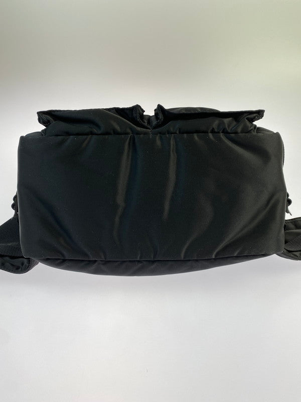 【中古品】【メンズ/レディース】 PORTER ポーター TANKER WAIST BAG 622-78302 タンカー ウエストバッグ ボディバッグ カバン 188-260403-em-43-min カラー：BLACK 万代Net店