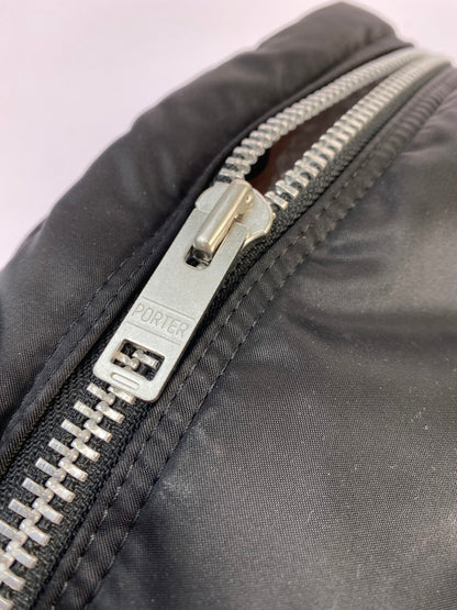 【中古品】【メンズ/レディース】 PORTER ポーター TANKER WAIST BAG 622-78302 タンカー ウエストバッグ ボディバッグ カバン 188-260403-em-43-min カラー：BLACK 万代Net店
