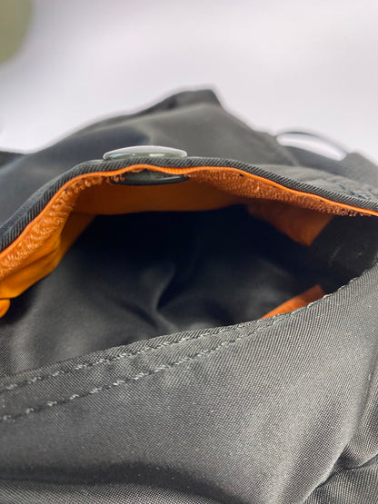 【中古品】【メンズ/レディース】 PORTER ポーター TANKER WAIST BAG 622-78302 タンカー ウエストバッグ ボディバッグ カバン 188-260403-em-43-min カラー：BLACK 万代Net店