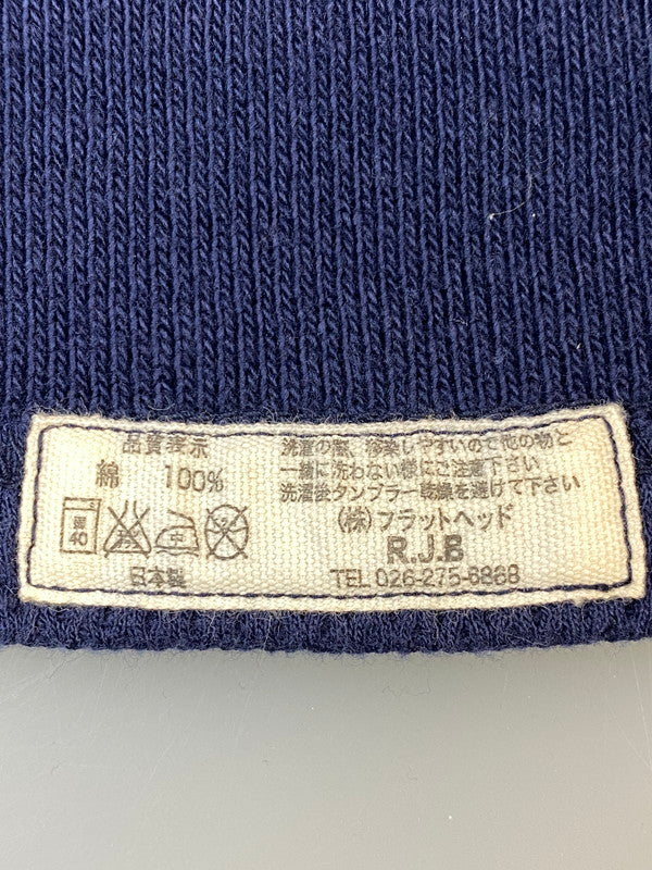 【中古品】【メンズ】 RJB アールジェイビー V NECK THERMAL L S Vネック サーマル ロングスリーブ メンズ 長袖 145-260715-hu-42-min サイズ：42 カラー：ネイビー系 万代Net店