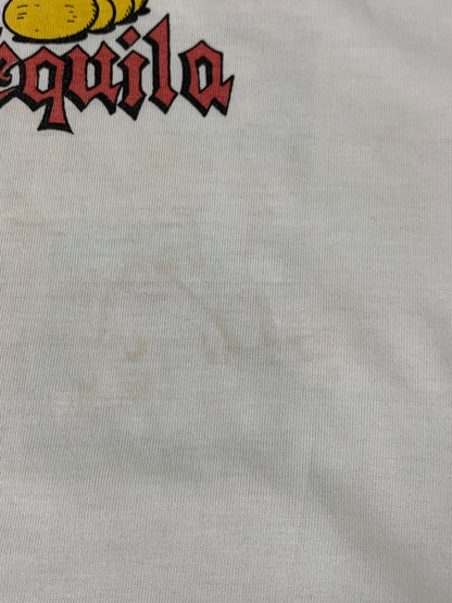 【中古品】【メンズ】 USED 90S ONE TEQUILA TEE 半袖Tシャツ ショートスリーブ 146-260718-AS-26-min サイズ：XL カラー：ホワイト 万代Net店