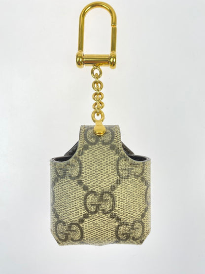 【中古品】【メンズ/レディース】 GUCCI グッチ AIR PODS CASE 596720 エアーポッズ ケース 小物入れ イヤホン 収納ケース 183-260403-em-57-min カラー：ブラウン系 万代Net店