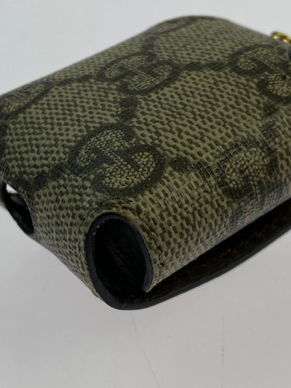 【中古品】【メンズ/レディース】 GUCCI グッチ AIR PODS CASE 596720 エアーポッズ ケース 小物入れ イヤホン 収納ケース 183-260403-em-57-min カラー：ブラウン系 万代Net店