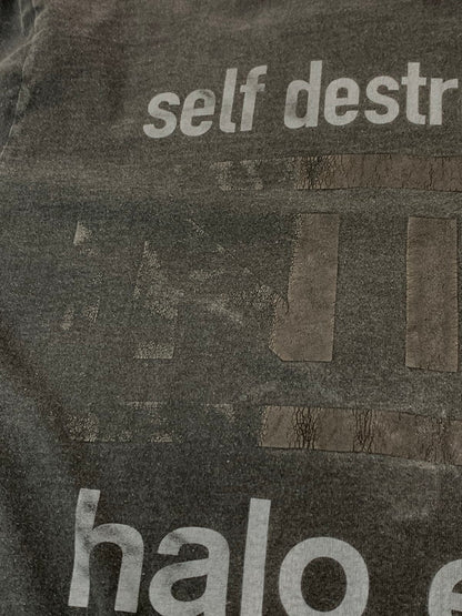【現状渡し品】【メンズ】 NINE INCH NAILS ナイン インチ ネイルズ 90S DOWNWARD SPIRAL L S TEE 長袖Tシャツ 146-260402-KS-06-min サイズ：XL カラー：ブラック 万代Net店