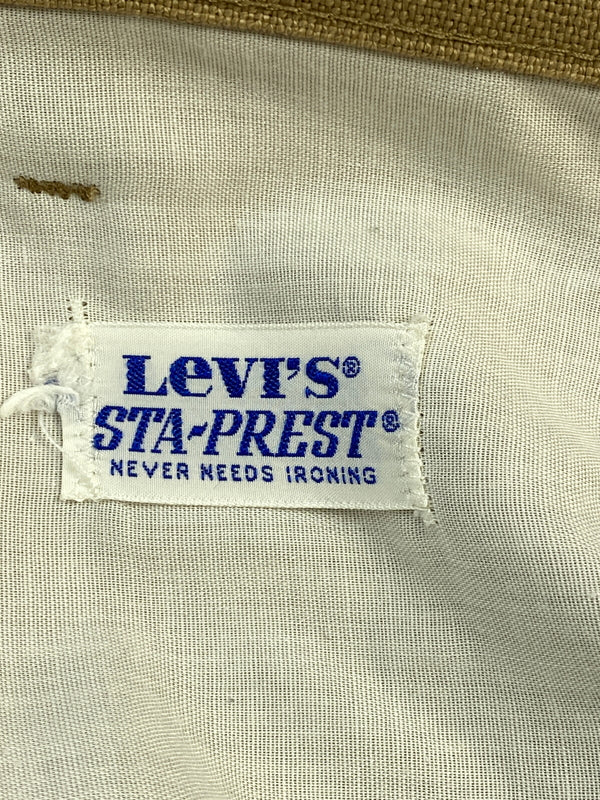 【中古品】【メンズ】 LEVI'S リーバイス 646-4421 70年代 STA PREST PANT スタプレスト パンツ ボトムス 157-260727-jt-11-min サイズ：W32 L34 カラー：ベージュ 万代Net店