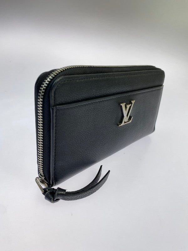 【中古品】【メンズ/レディース】 LOUIS VUITTON ルイ・ヴィトン ジッピー・ロックミー M62622 UB4250 長財布 ウォレット ノワール 179-260403-em-51-min カラー：ブラック 万代Net店