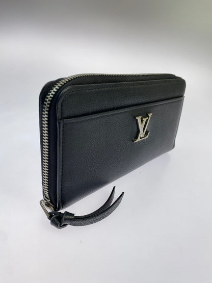 【中古品】【メンズ/レディース】 LOUIS VUITTON ルイ・ヴィトン ジッピー・ロックミー M62622 UB4250 長財布 ウォレット ノワール 179-260403-em-51-min カラー：ブラック 万代Net店