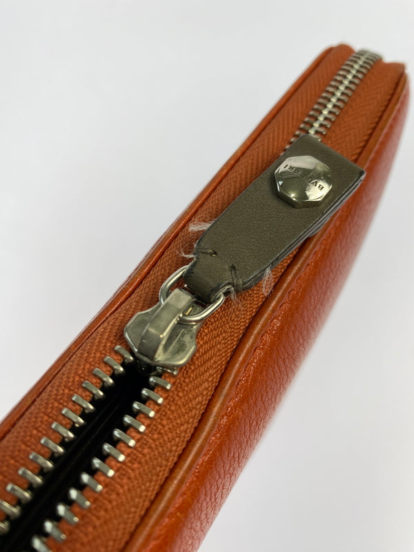 【現状渡し品】【レディース】 BVLGARI ブルガリ LONG WALLET ロングウォレット 長財布 181-260611-yn-12-min カラー：CAMEL BROWN 万代Net店