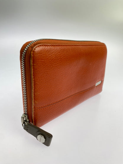 【現状渡し品】【レディース】 BVLGARI ブルガリ LONG WALLET ロングウォレット 長財布 181-260611-yn-12-min カラー：CAMEL BROWN 万代Net店