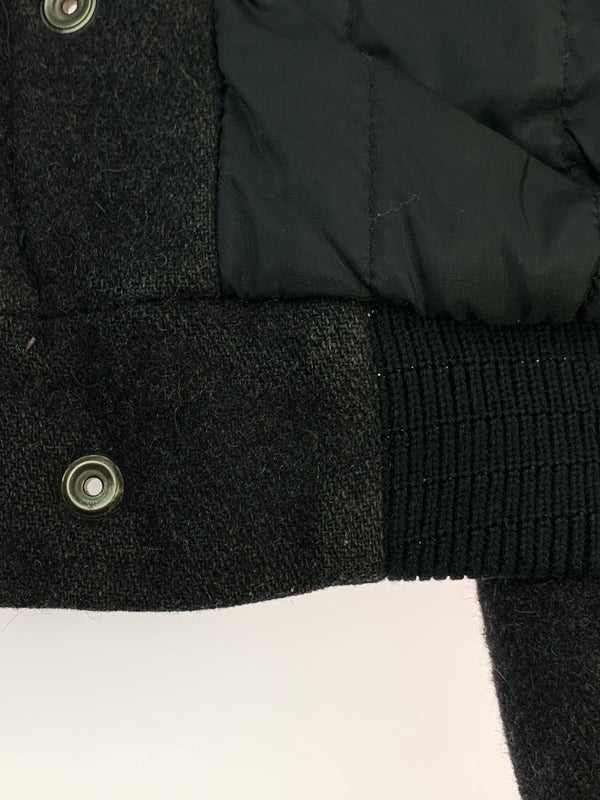 【中古品】【メンズ】 CELLINI チェリーニ 80S ZIP WOOL BLOUSON 80年代 ジップ ウール ブルゾン メンズ アウター 146-260709-hu-34-min サイズ：L カラー：ダークグレー 万代Net店