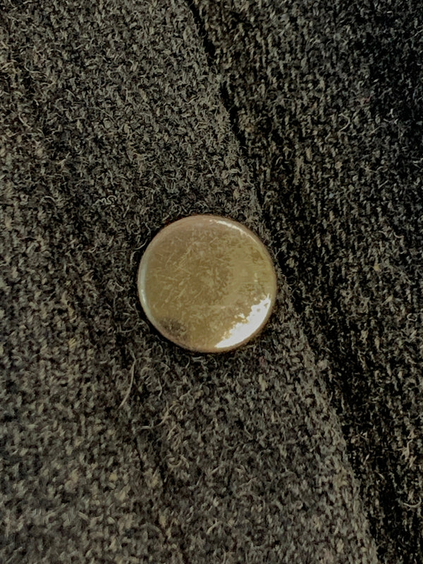 【中古品】【メンズ】 CELLINI チェリーニ 80S ZIP WOOL BLOUSON 80年代 ジップ ウール ブルゾン メンズ アウター 146-260709-hu-34-min サイズ：L カラー：ダークグレー 万代Net店