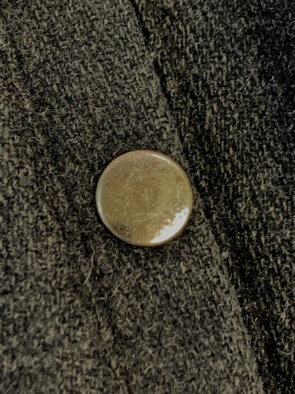 【中古品】【メンズ】 CELLINI チェリーニ 80S ZIP WOOL BLOUSON 80年代 ジップ ウール ブルゾン メンズ アウター 146-260709-hu-34-min サイズ：L カラー：ダークグレー 万代Net店