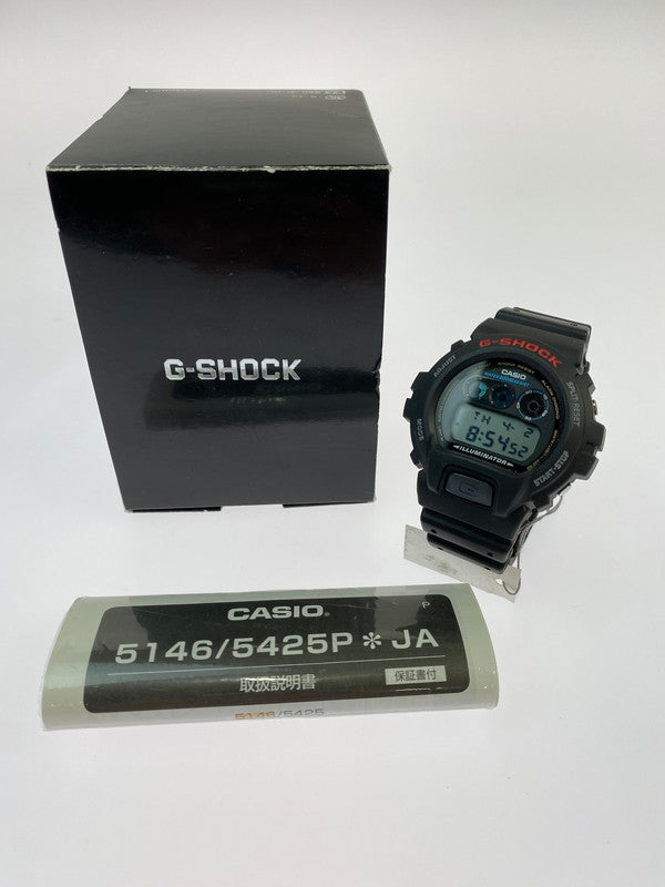 【中古品】【メンズ】 G-SHOCK ジーショック 30TH ANNIVERSARY MODELS 腕時計 DW-6900 30周年 アニバーサリー モデル ウォッチ メンズ 196-260403-em-58-min カラー：ブラック 万代Net店
