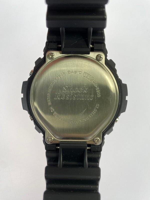 【中古品】【メンズ】 G-SHOCK ジーショック 30TH ANNIVERSARY MODELS 腕時計 DW-6900 30周年 アニバーサリー モデル ウォッチ メンズ 196-260403-em-58-min カラー：ブラック 万代Net店