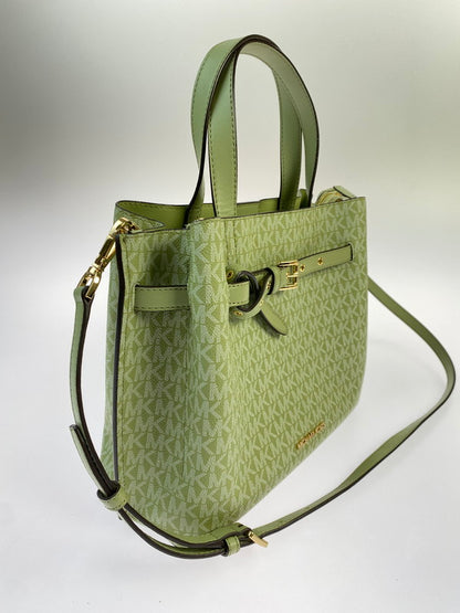 【中古品】【レディース】 Michael Kors マイケルコース 2WAY TOTE BAG ハンドバッグ カバン 188-260407-AS-42-min カラー：グリーン 万代Net店