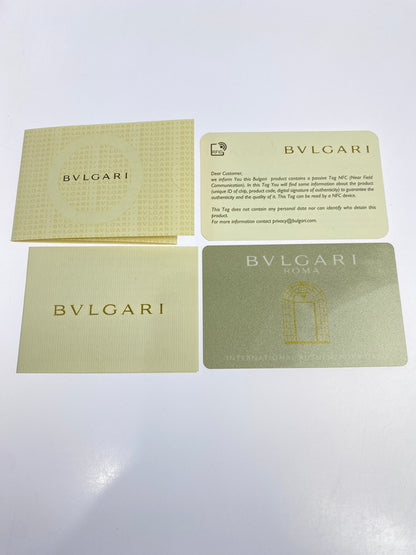 【現状渡し品】【レディース】 BVLGARI ブルガリ LEATHER LONG WALLET レザー ロングウォレット 長財布 181-260611-yn-11-min カラー：レッド 万代Net店
