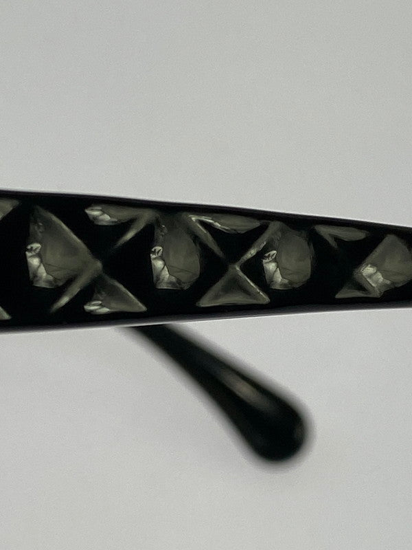 【中古品】【メンズ】 CHANEL シャネル マトラッセ ココマーク カラーレンズ メガネ 3443-S-A 53□16-140 ファッション 小物 眼鏡 182-260403-em-56-min カラー：ブラック 万代Net店