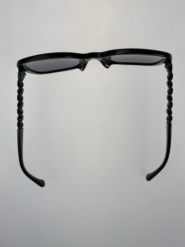 【中古品】【メンズ/レディース】 CHANEL シャネル ココマーク チェーン サングラス 5470-Q-A 57□17-140 182-260403-em-55-min カラー：ブラック 万代Net店