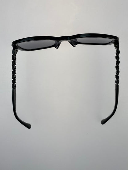 【中古品】【メンズ/レディース】 CHANEL シャネル ココマーク チェーン サングラス 5470-Q-A 57□17-140 182-260403-em-55-min カラー：ブラック 万代Net店