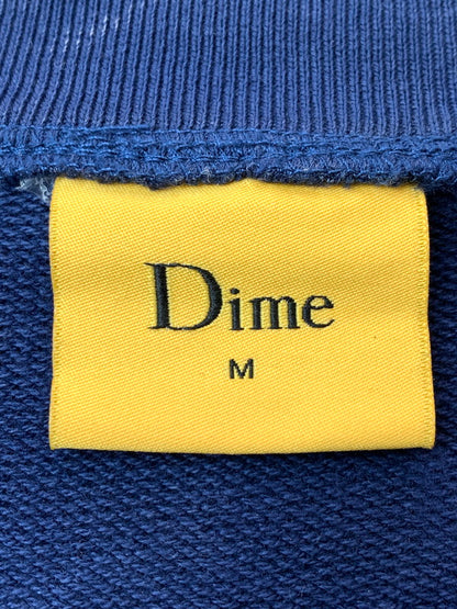 【中古品】【メンズ】 DIME ダイム REVERSE STITCH CREWNECK リバース スティッチ クルーネック 長袖 スウェット メンズ トップス 142-260403-em-01-min サイズ：M カラー：ブルー系 万代Net店