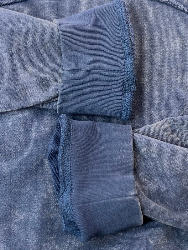 【中古品】【メンズ】 DIME ダイム REVERSE STITCH CREWNECK リバース スティッチ クルーネック 長袖 スウェット メンズ トップス 142-260403-em-01-min サイズ：M カラー：ブルー系 万代Net店