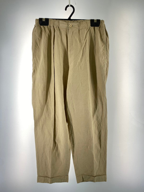 【中古品】【メンズ】 KAPTAIN SUNSHINE キャプテンサンシャイン EASY TROUSERS KS21SPT09 21SS イージートラウザー メンズ ボトムス パンツ 151-260403-em-46-min サイズ：32 カラー：ベージュ 万代Net店