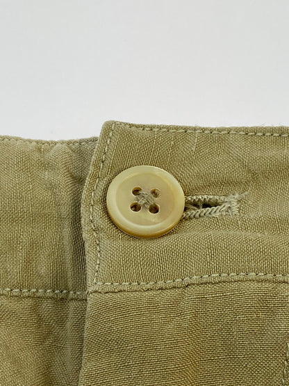 【中古品】【メンズ】 KAPTAIN SUNSHINE キャプテンサンシャイン EASY TROUSERS KS21SPT09 21SS イージートラウザー メンズ ボトムス パンツ 151-260403-em-46-min サイズ：32 カラー：ベージュ 万代Net店