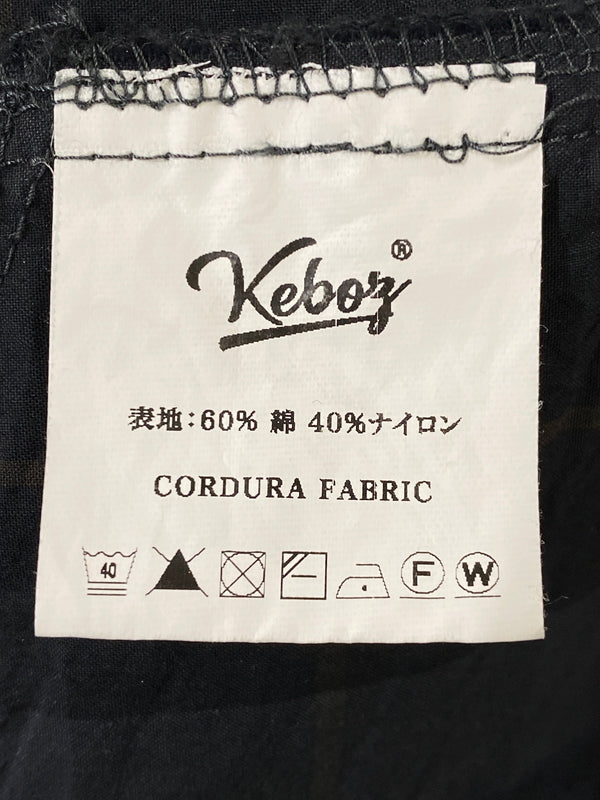 【中古品】【メンズ】 KEBOZ ケボズ CORDURA CHECK BIG SHIRT コーデュラ チェック ビッグシャツ メンズ トップス ロングスリーブ 142-260630-hu-24-min サイズ：L カラー：グレー系（チェック） 万代Net店