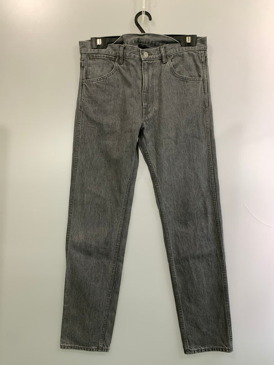 【中古品】【メンズ】 COMOLI コモリ TAPERED 5 POCKET PANTS 15F-03004 テーパード ファイブポケットパンツ メンズ ボトムス ジーンズ 151-260403-em-26-min サイズ：3 カラー：グレー 万代Net店